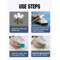 Cuidados com sapatos de espuma de espuma de tênis